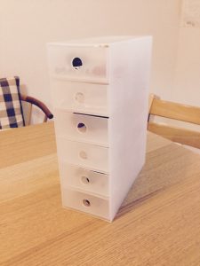 無印良品ポリプロピレン小物収納ボックス6段