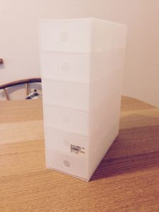 無印良品ポリプロピレン小物収納ボックス6段